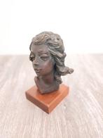 Retro / Vintage Meisjes hoofdje op sokkel, Ophalen of Verzenden, Huis en Inrichting