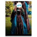 Jurk middeleeuwen maat 110/116 * Arcen Elfia Cosplay *, Ophalen of Verzenden, Zo goed als nieuw, Pak of Jurk