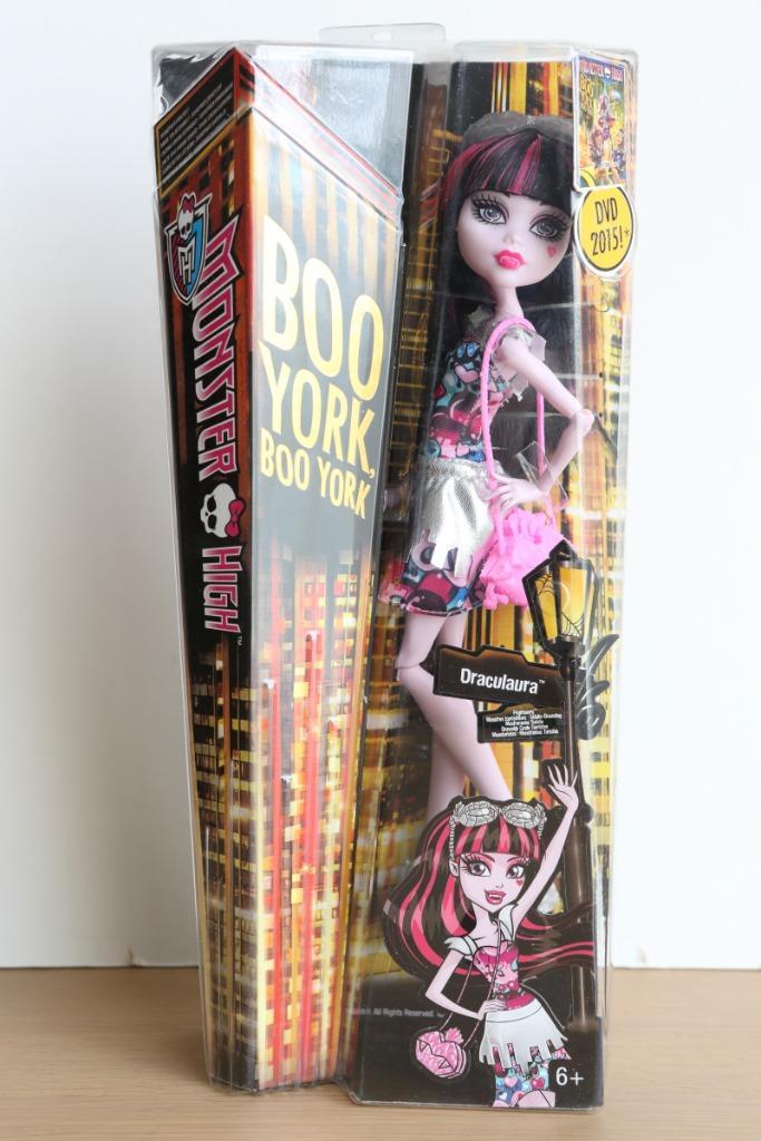 Monster High Draculaura - Boo York - Frightseers #CHW55 NRFB, Verzamelen, Poppen, Nieuw, Pop, Ophalen of Verzenden