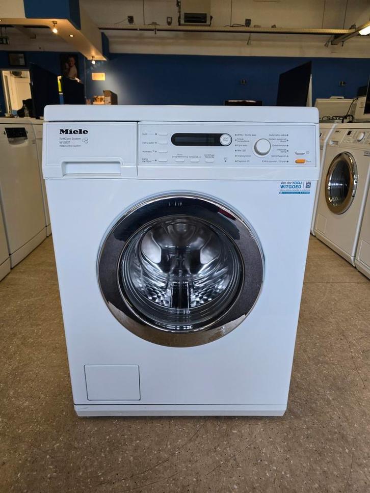 Miele W 5821 Softcare wasmachine | 7 kilo | Gratis thuis 🚚✅, Witgoed en Apparatuur, Wasmachines, Zo goed als nieuw, Voorlader