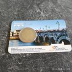 Muntmeester Sint Servaarsbrug in coincard, Postzegels en Munten, Munten | Nederland, Ophalen of Verzenden, Koningin Beatrix, Euro's
