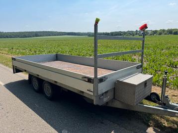 Henra aanhanger, trailer, plateauwagen 400x185, 2750kg beschikbaar voor biedingen