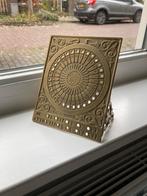 Messing zonnewijzer kalender eeuwigdurend, Ophalen of Verzenden, Zo goed als nieuw