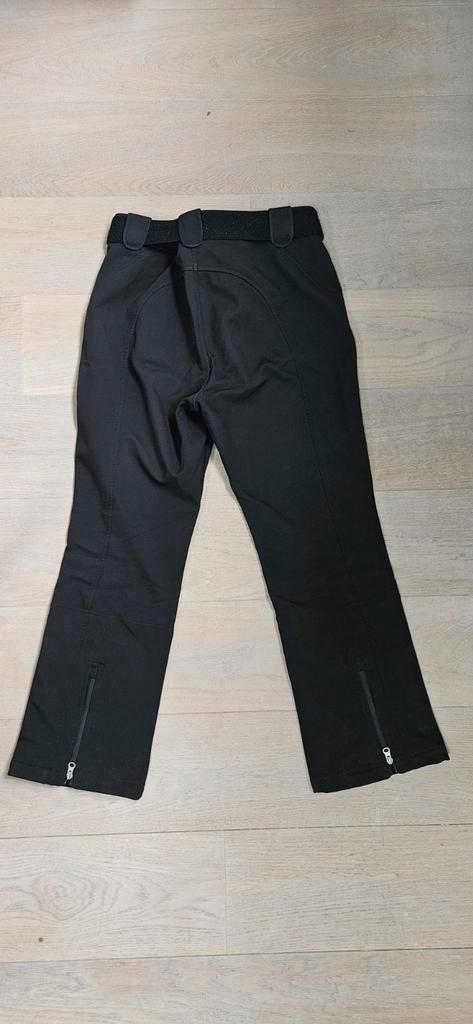 Zwarte Lutha Softshell Skibroek Maat 44, Kleding | Dames, Wintersportkleding, Zo goed als nieuw, Broek, Maat 42/44 (L), Ophalen of Verzenden