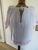Antiek blouse met oud borduurwerk, Antiek en Kunst, Ophalen, Dames