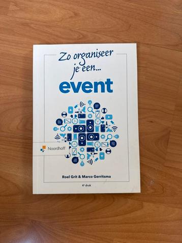 Zo organiseer je een event - Boek beschikbaar voor biedingen