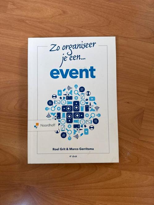 Zo organiseer je een event - Boek, Boeken, Advies, Hulp en Training, Zo goed als nieuw, Ophalen of Verzenden