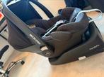 Maxi cosi met isofix base, voetenzak, spiegel, joolz adapter, Ophalen of Verzenden, Zo goed als nieuw, Isofix, 0 t/m 13 kg
