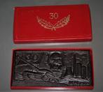 Tank Lenin Militair Hoogovens Plaque in Originele doos 14 cm, Verzenden