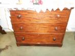 3 LADENENGELSE ANTIEKE COMMODE, Ophalen