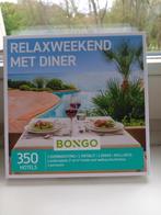 Bongo Relaxweekend met diner en ontbijt voor twee, Tickets en Kaartjes, Hotelbonnen, 1 overnachting, Twee personen