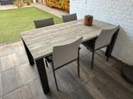 Tuin set met 8 stoelen, Ophalen of Verzenden, Zo goed als nieuw