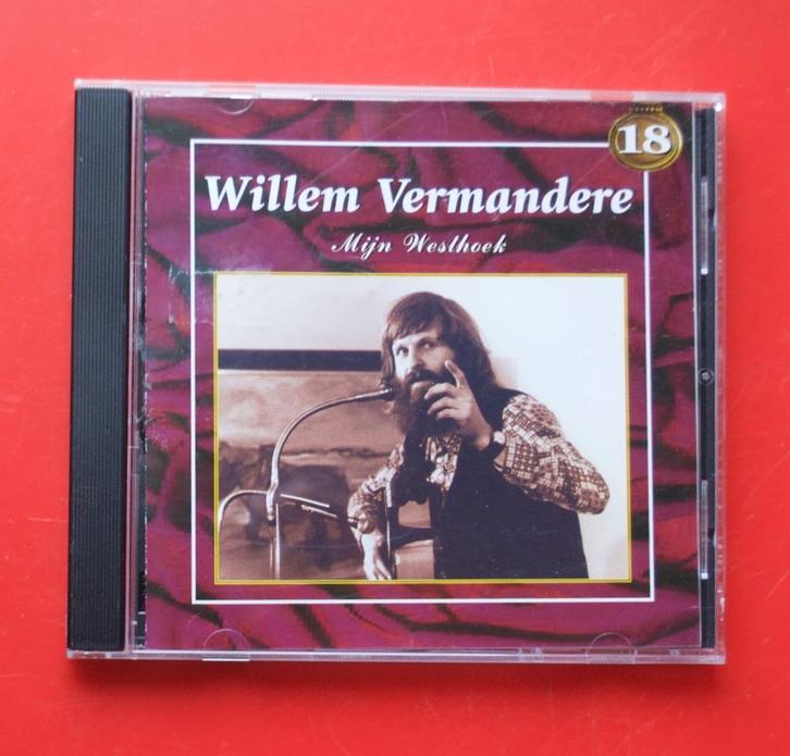 cd Willem Vermandere Mijn westhoek uit 1998 luisterliedjes, Cd's en Dvd's, Cd's | Nederlandstalig, Streekmuziek, Boxset, Ophalen of Verzenden
