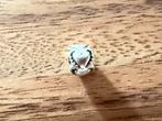 Pandora zilvere bedel / charm van hartjes, Pandora, Ophalen of Verzenden, Zo goed als nieuw, 1 bedel