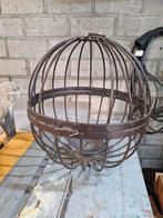 Decoratie ijzeren kandelaar bol, Ophalen of Verzenden, Metaal, Minder dan 25 cm