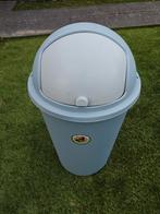 Prullenbak/Vuilnisemmer/Afvalemmer met schuif dekse | 50 L, Ophalen, Zo goed als nieuw, 50 tot 75 cm