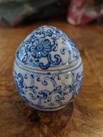 Chinees Porseleinen Wit Blauw Eivormig potje, Ophalen of Verzenden