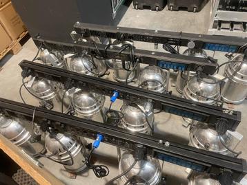 Showtec Showbar / Slidebar 4 - diversen par 64 lampen beschikbaar voor biedingen