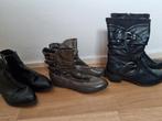Laarzen maat 39, Ophalen of Verzenden, Zo goed als nieuw, Zwart, Hoge laarzen