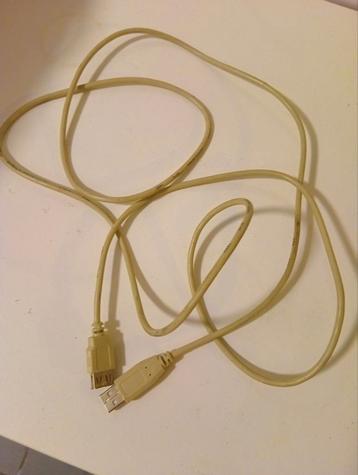 USB Verlengkabel 1,76 Meter | A Mannelijk naar A Vrouwelijk beschikbaar voor biedingen