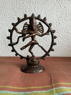Vintage Indian Hindu Bronze Dancing Shiva;, Ophalen of Verzenden, Brons