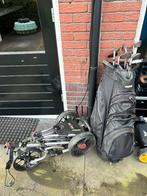 Complete golfset (trolley + tas met ijzers) heren, Sport en Fitness, Golf, Set, Gebruikt, Ophalen