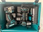 Makita Accuklopboormachine + Slagschroevendraaier Set, Doe-het-zelf en Verbouw, Gereedschap | Boormachines, Gebruikt, Variabele snelheid