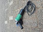 Hikoki slijptol, Ophalen of Verzenden, Gebruikt, Minder dan 700 watt, Haakse handslijpmachine
