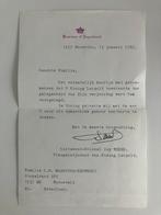 Belgie, Koning Leopold III , 80e verjaardag 1981, Verzenden, Gebruikt, Kaart, Foto of Prent
