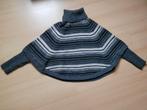 Mexx poncho trui donkergrijs S 170 176, Mexx, Ophalen of Verzenden, Zo goed als nieuw, Maat 36 (S)
