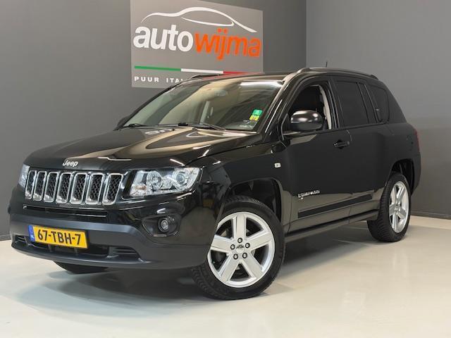 Jeep Compass 2.0 Limited, Leder, Cruise control, 18Inch L.M., Auto's, Jeep, Bedrijf, Te koop, Compass, ABS, Airbags, Airconditioning