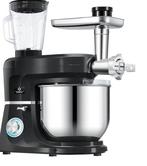 Kesser 3 in 1 Keukenmachine Zwart - NIEUW, 4 liter of meer, ...., ....., Nieuw