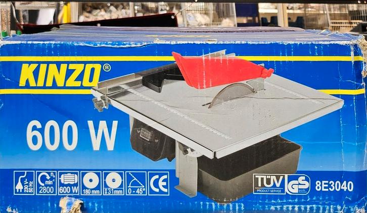 Kinzo Cirkelzaag 600W - Nieuw in doos!, Doe-het-zelf en Verbouw, Gereedschap | Zaagmachines, Nieuw, Cirkelzaag, 600 tot 1200 watt