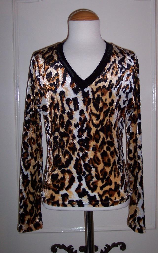 Dunne Trui V- Hals Tijger Print XS S 34 36 ( Jool ), Kleding | Dames, Truien en Vesten, Zo goed als nieuw, Maat 34 (XS) of kleiner