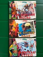 3 Otto strips 1970 - De Zoon van Sigurd, Gouden Haan, Cyprio, Boeken, Stripboeken, Meerdere stripboeken, Ophalen of Verzenden