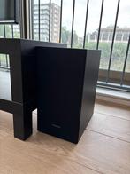 Samsung soundbar, Ophalen, Met externe subwoofer, Gebruikt