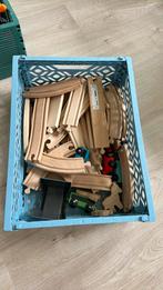 Ikea houten trein baan set, Kinderen en Baby's, Speelgoed | Houten speelgoed, Ophalen of Verzenden, Zo goed als nieuw, Overige typen