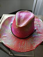 Carnaval. Hoed roze glim. Cowboy hoed, Kleding | Dames, Hoeden en Petten, Ophalen of Verzenden, Hoed, Zo goed als nieuw