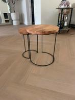 Houten bijzettafels, Ophalen, Minder dan 45 cm, Minder dan 55 cm, Gebruikt