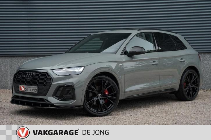 Audi Q5  55 TFSIe Q Competition 367PK | 22'Inch | Pano | Luc, Auto's, Audi, Bedrijf, Q5, 360° camera, 4x4, ABS, Achteruitrijcamera