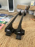 Thule squarebars evo 118cm + kitset 1725, Ophalen, Zo goed als nieuw