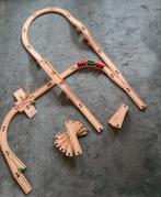 Houten spoorbaanset, Kinderen en Baby's, Speelgoed | Houten speelgoed, Ophalen