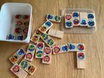 Sesamstraat domino, houten stenen. Als NIEUW!.Mooi., Ophalen of Verzenden, Zo goed als nieuw