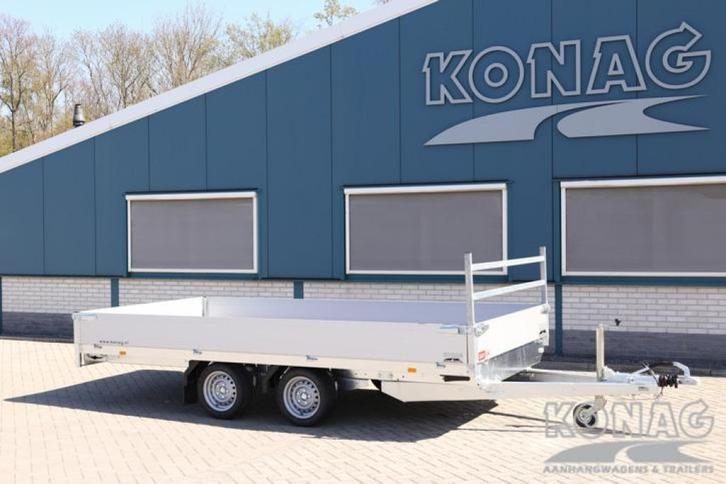 Zeer voordelig: Easyline plateauwagens in diverse maten, Auto diversen, Aanhangers en Bagagewagens, Nieuw