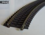 Marklin HO K rails en wissels serie 2200 per stuk te koop, Wisselstroom, Tweedehands, onbekend., Marklin. Tweedehands, onbekend.