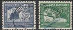 Rijk 1938 669/670 Graaf von Zeppelin, Gest, Postzegels en Munten, Postzegels | Europa | Duitsland, Ophalen of Verzenden, Overige periodes