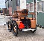 marathonwagen met enkelspan tuig, Dieren en Toebehoren, Rijtuigen en Koetsen, Gebruikt, Marathonwagen, Paard