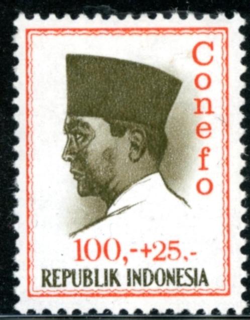 Indonesie 486-pf - President Soekarno, Postzegels en Munten, Postzegels | Azië, Postfris, Zuidoost-Azië, Ophalen of Verzenden