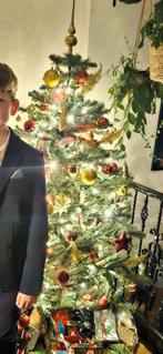 Kunst boom Noorse Spar Kerstboom - 185 cm hoog, Ophalen, Zo goed als nieuw, Kerst of Sinterklaas