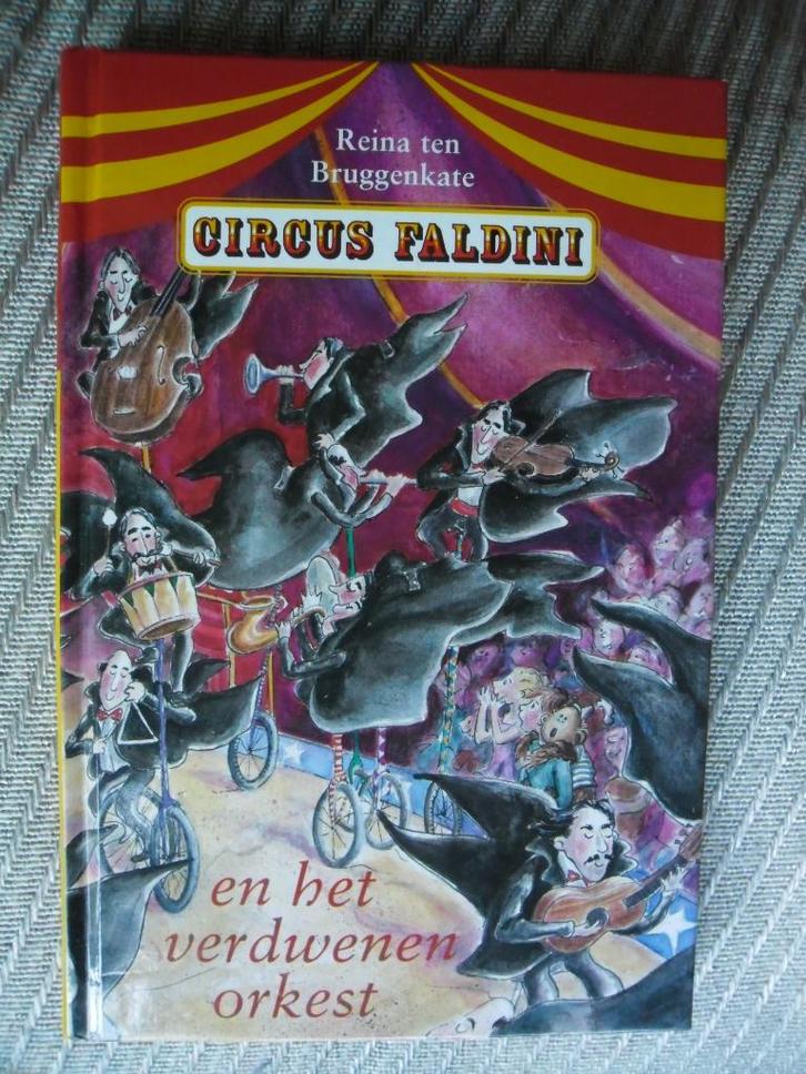 Circus Faldini en het verdwenen orkest-R ten Bruggenkate, Boeken, Kinderboeken | Jeugd | onder 10 jaar, Zo goed als nieuw, Fictie algemeen